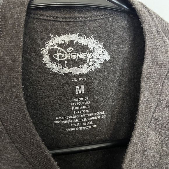 Mickey Mouse Mens Graphic Disney T Shirt Gray Short Sleeve Classic Medium VGCond - Picture 5 of 8